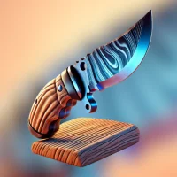 Obsidian Knife Crafting: ASMR